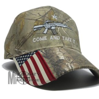 Cannon Hat Come And Take It Cap Real Tree US Flag – Military Imagine