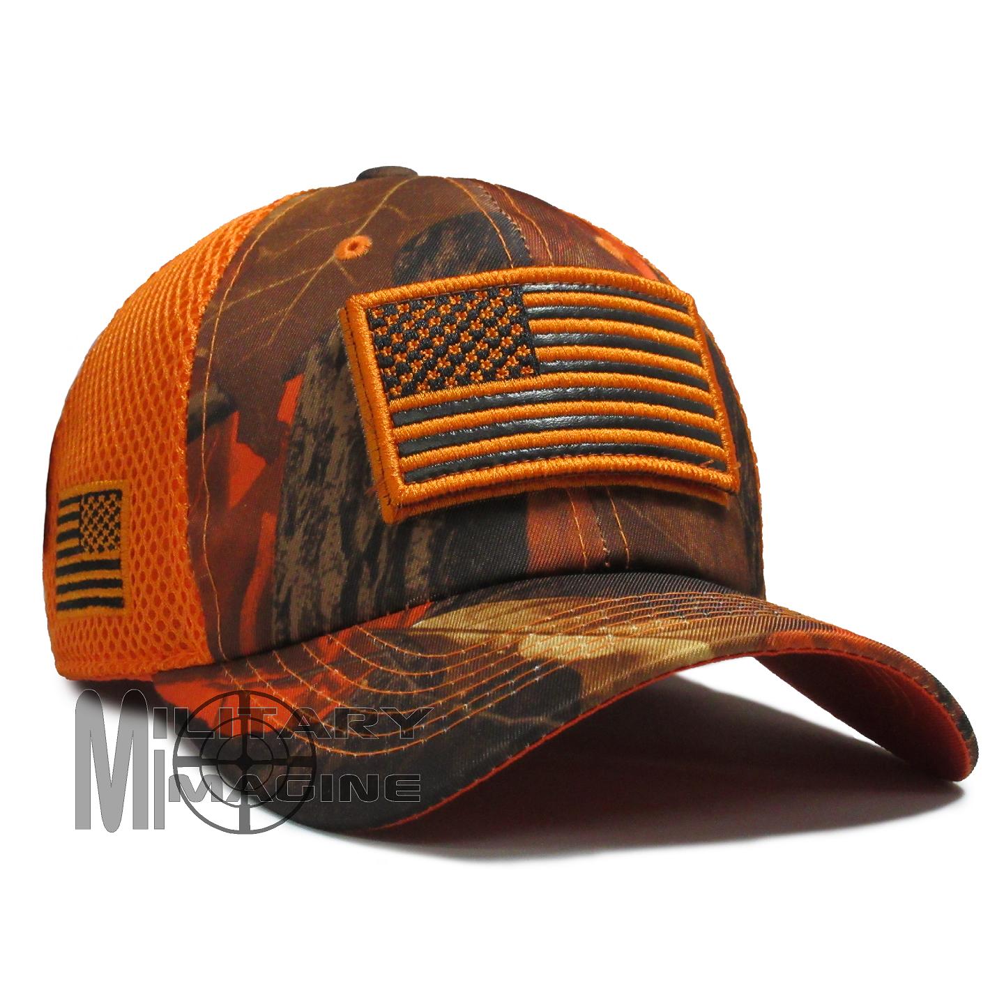 BLAZE ORANGE AND BROWN RIPSTOP POINTER ROPE HAT – American Flyway Waterfowl